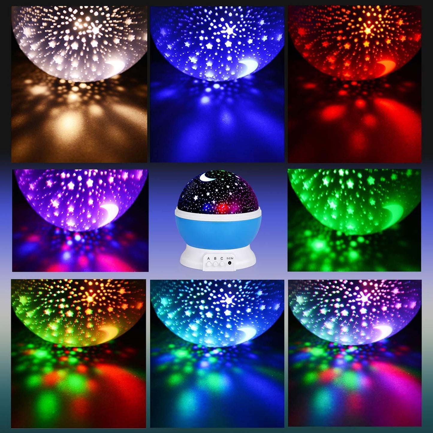Starry Night Projector Lamp
